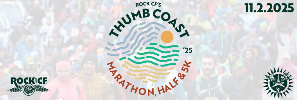 Taper Time! Less than 10 days until the Thumb Coast Full&nbsp;Marathon